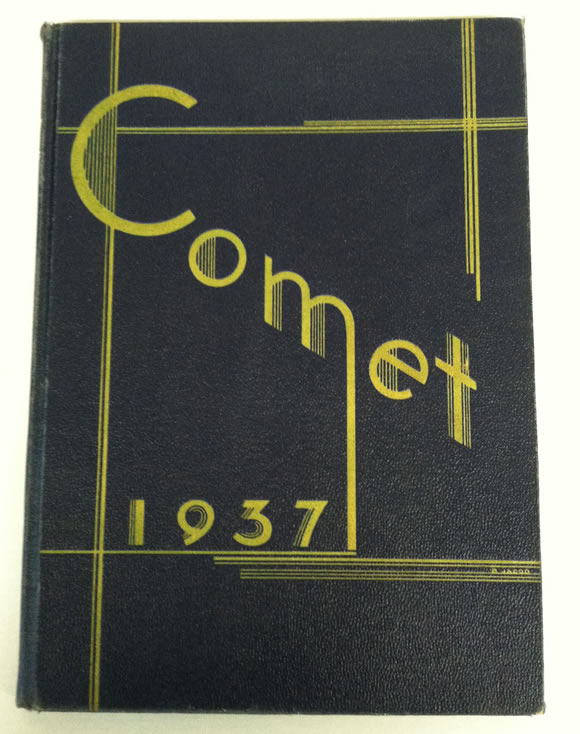 1937 HHS Yearbook Cover